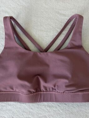 Lululemon Energy Bra, Spanish Rose, Size 6